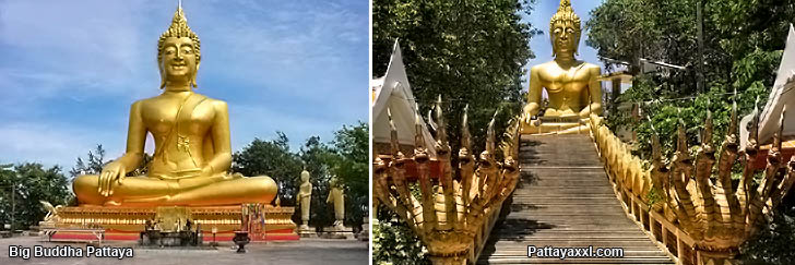 Big Buddha in Pattaya auf dem Pattaya Hill
