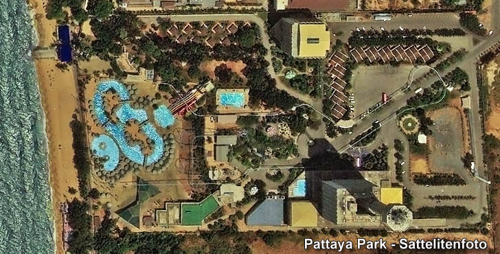 Sattelitenfoto vom Pattaya Park