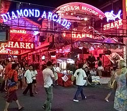 Nightlife in der Walkingstreet Pattaya