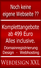 Preiswerte Webseiten