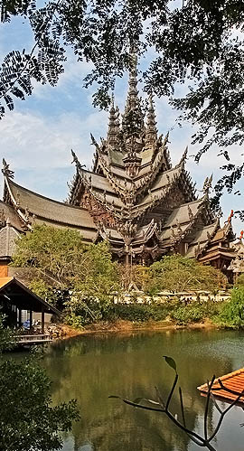Holztempel Naklua, Pattaya
