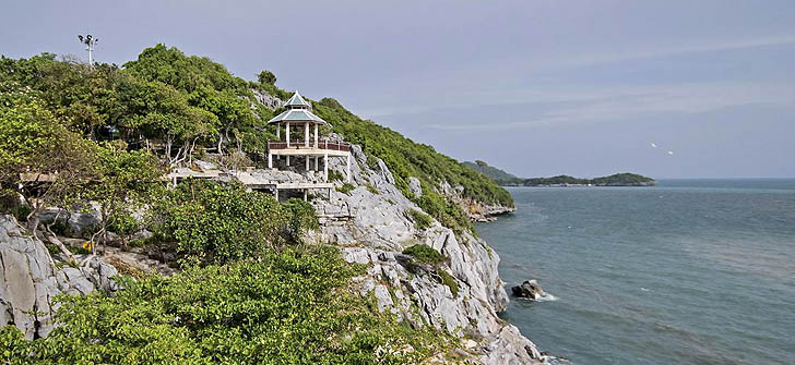 Koh Si chang Steilküste