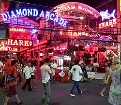 Nightlife in der Walkingstreet Pattaya